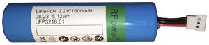 Akku RPower LiFePO4 3.2V 1600mAh Ø20×70mm