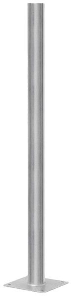 Poteau de montage Scame LIBERA double face Ø80×1500mm acier gris