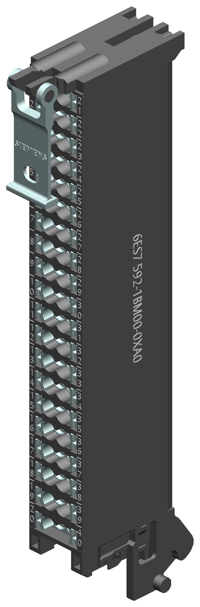 SPS-Frontsteckermodul Siemens SIMATIC S7-1500, 25mm 40-polig Push-In