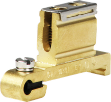 Schutzleiter-Reihenklemme Woertz 2.5…6mm² Schraubanschluss 1×1 Hutschiene TH35