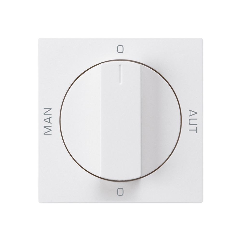 Intérieur pour interrupteur rotatif 0-Man-0-Aut. kallysto 2/1L blanc a.manette
