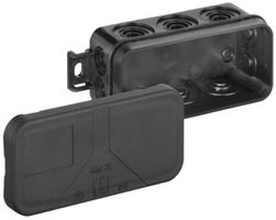 Scatola derivazione AP Mini 25 89×43×37mm, nero