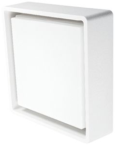 LED-Decken-/Wandleuchte SG Frame Square HF SEN 7W 630lm 830 IP66 240×240 ws