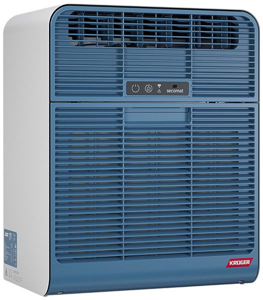 Sèche-linge Krüger SECOMAT 2 7.5kg 618W 230V 10A 5…30 °C bleu/blanc