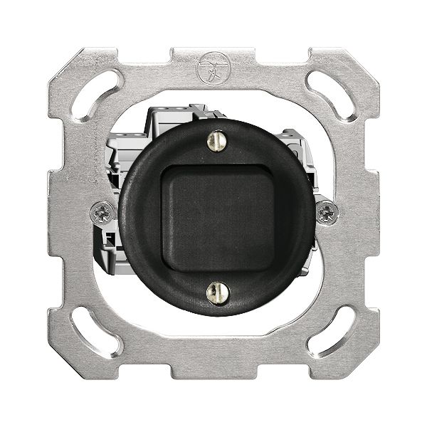 UP-Druckschalter 3/1L schwarz FH