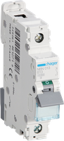 Leitungsschutzschalter Hager MCB 1P 230V Typ B 13A Icn 10kA Icu 15kA 1TE