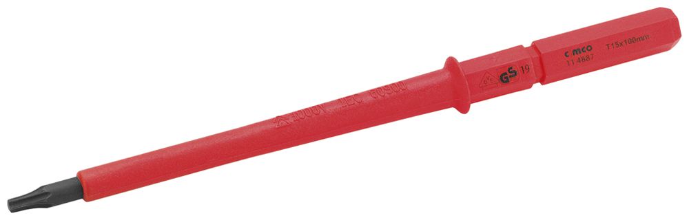 Wechselklinge CIMCO VDE 1000V Torx 15×100mm für Drehmoment