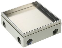 Zugdose Woertz 214×214mm alu