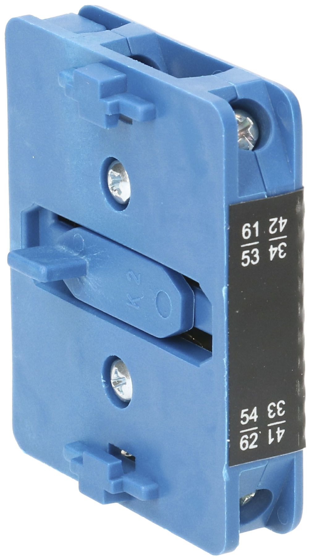 Contatto ausiliare K&N, 1Ch/1R 10A, per forma E e scatola KG80…KG100