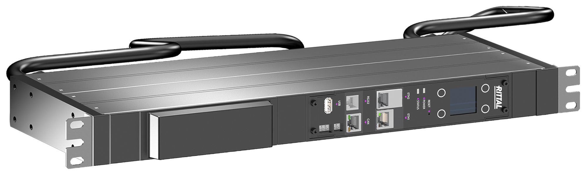 Distributeur de courant Rittal DK 7979.713 module de mesure 19" 1UH 400V CEE16A