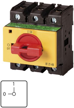 EB-Drehschalter ETN 63A 3L