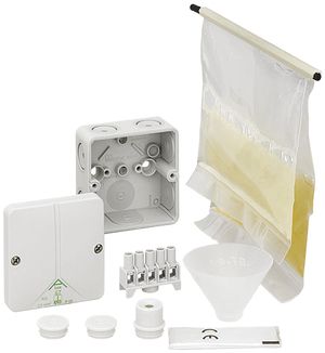 AP-Abzweigdose Abox XT 025 2.5mm² PC, 80×80×52mm, IP68