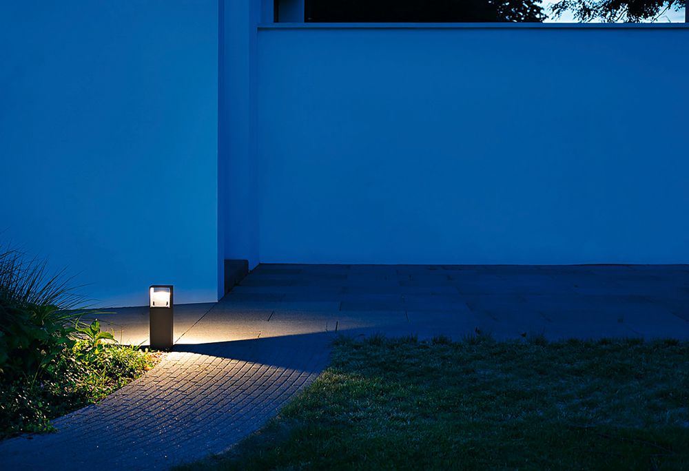 LED-Stehleuchte SLV LOGS 40, 6W 330lm 3000K IP44 anthrazit