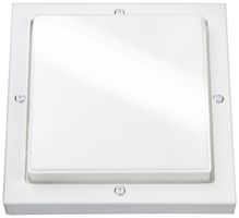 Applique LED SG Basso 2000 14W 1540lm 830 IP65 REG 308×308mm bianco