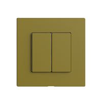 Bedienaufsatz zu Druckschalter 2K/2T Edue Wiser olive