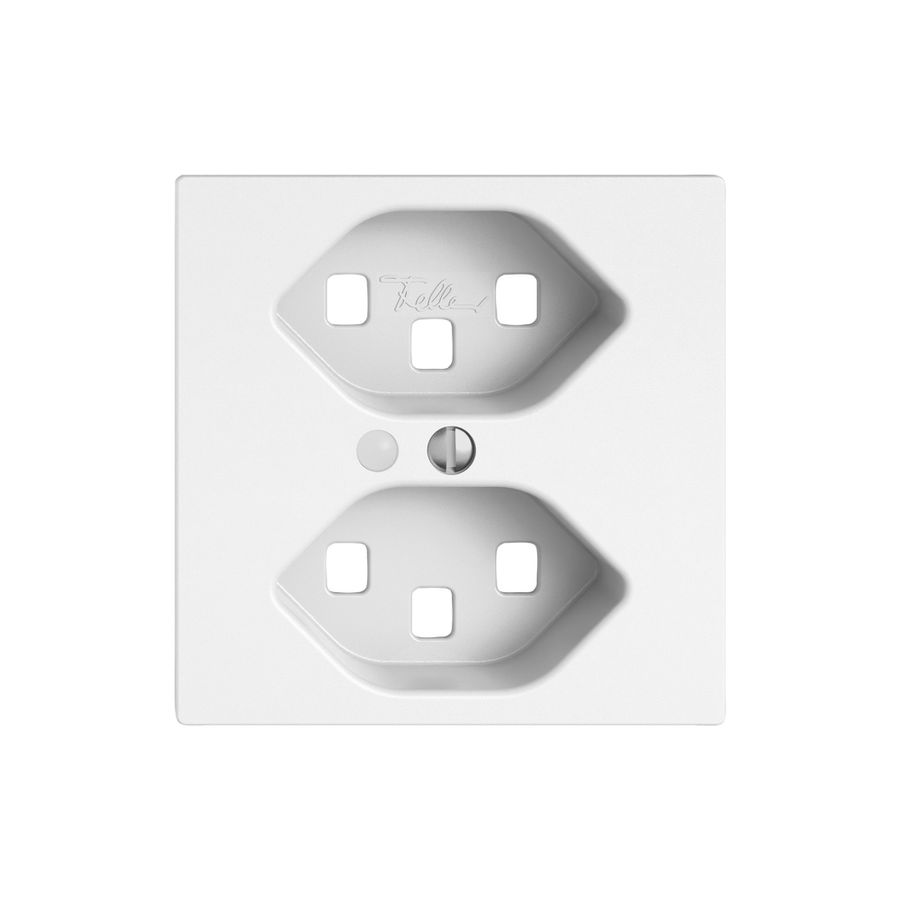 Montageset EDIZIO.liv SNAPFIX® für 2×T23 mit Frontlinse ws