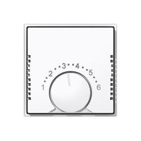 Frontset SIDUS zu Temperaturregler weiss glänzend