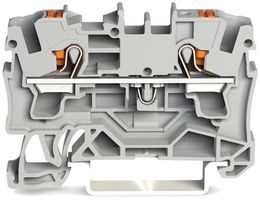 Durchgangsklemme WAGO TopJob-S 4mm² 2L grau Serie 2204