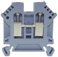 Morsetto di passaggio componibile WZ Ex 0.5…4mm² 32A 1000V vite 2×1 DIN 35mm gr