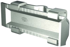 Keilverbinder Flury FE 60 für Erdungsband, Stahl blank