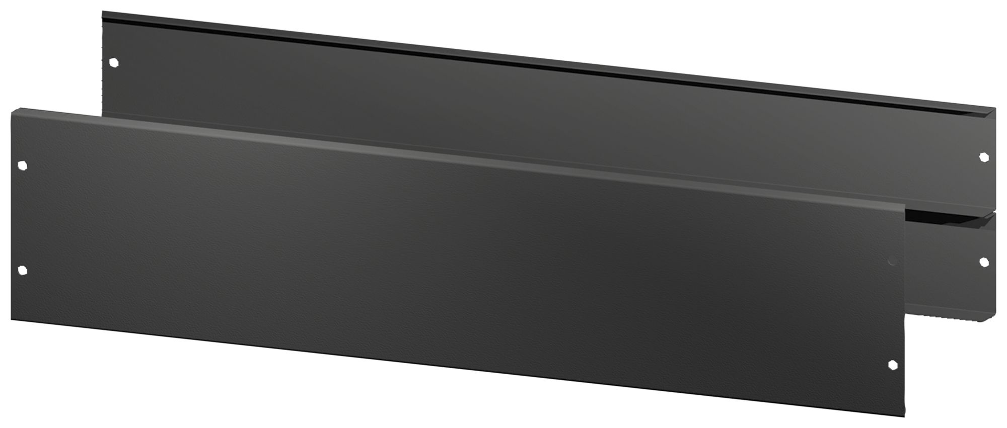 Cache-socle Rittal AX 2830.102 1000×200mm face/revers tôle d'acier no 2pcs