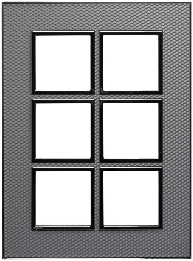 Abdeckrahmen ATO 2×3 Modul, cube