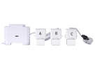 Compteur d'énergie triphasé Shelly 3EM Compteur d'énergie triphasé WiFi