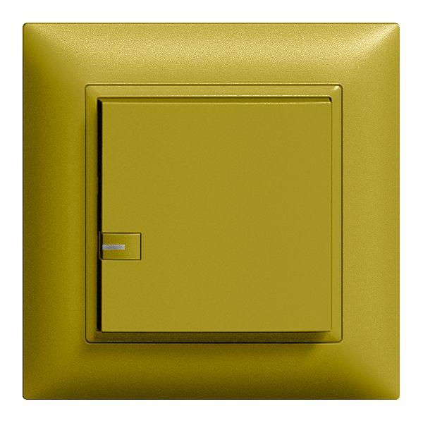 Variatore LED INC EDIZIOdue ZEP con LED 1×tasto 1×comando olive