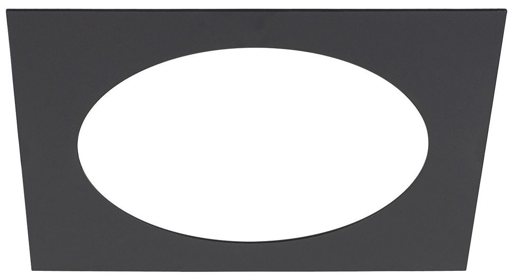 EB-Rahmen SLV NUMINOS XL eckig 240×240mm/Ø180mm schwarz