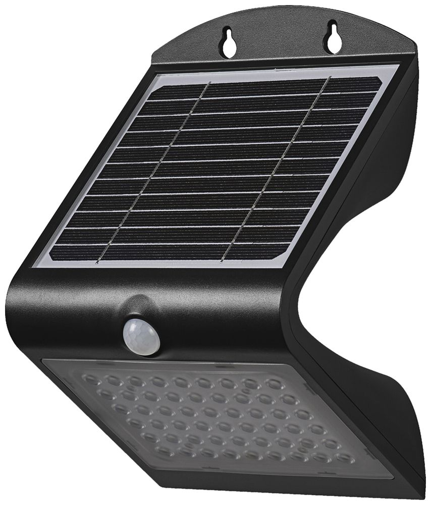 Proiettore LED LEDVANCE ENDURA Solar PIR SEN 4W 500lm 840 IP65 90° nero accu