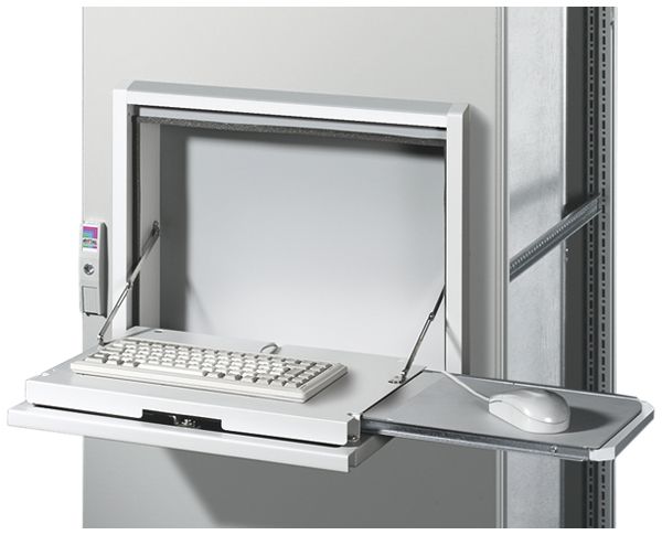 Ablage Rittal SZ 2379.900 für Mousepad von Klapplade grau