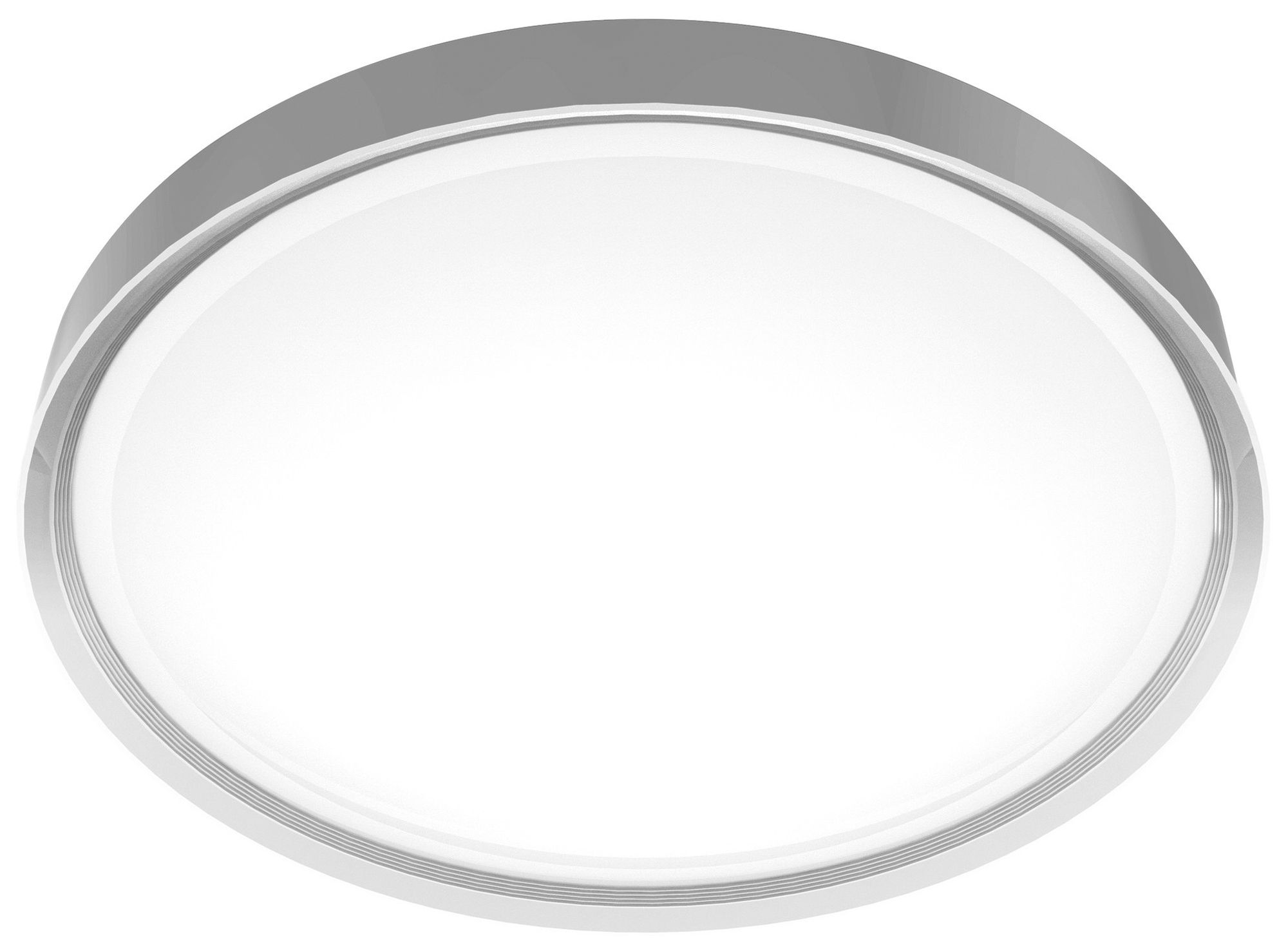 LED-Deckenleuchte LDV ORBIS PLATE CLICK HF 32W 1800lm 3000K Ø510mm weiss