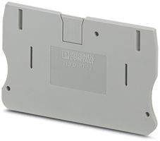 Deckel Phoenix Contact L=67.7mm, B=2.2mm H=42.6mm, grau