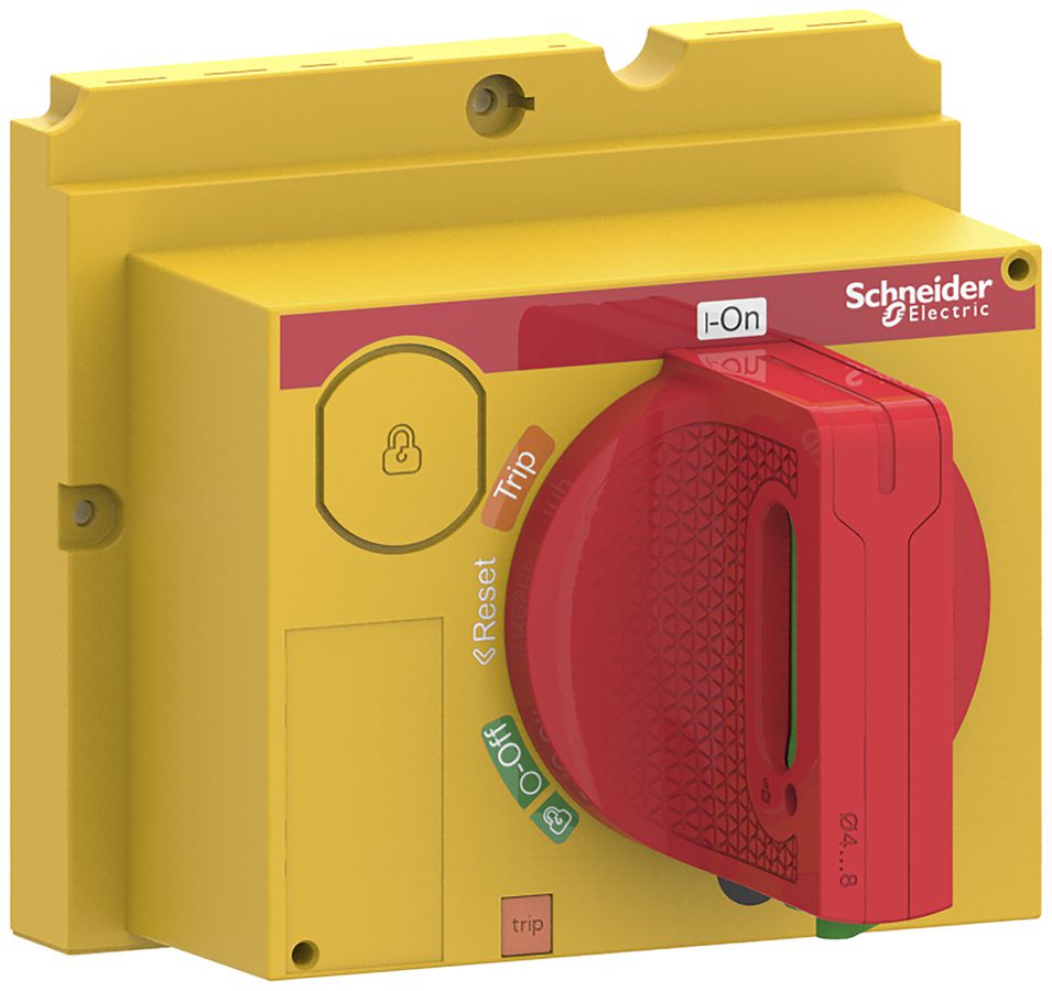 Comando rotativo diretto per ComPacT NSX100-250, IP40 rosso/giallo