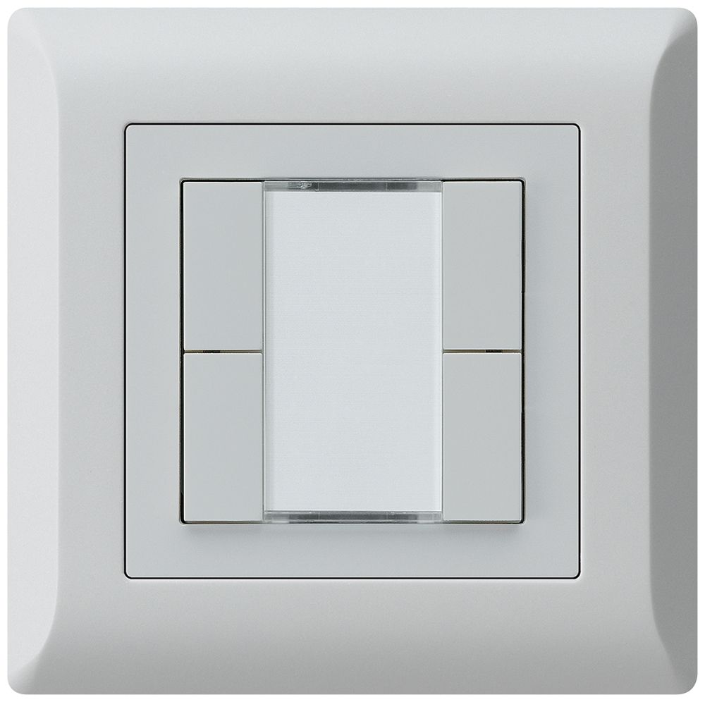 Tasto INC kallysto.line KNX 4×s/e-link grigio chiaro