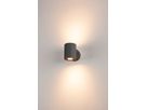 Applique LED SLV SITRA UP/DOWN WL 17W 976lm 3000K IP44 55°/55° anthracite
