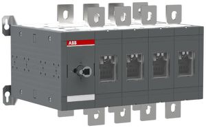 Commutatore di carico ABB OT630E04C, 4P 630A/690V, commutazione aperta I-O-II