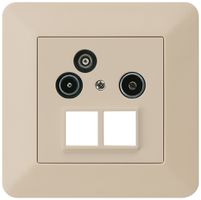 UP-Antennendose R/TV-Daten kallysto.trend HMS 2GHz 4dB beige