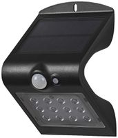 Projecteur LED LEDVANCE ENDURA Solar PIR SEN 1.5W 220lm 840 IP65 90° noir accu