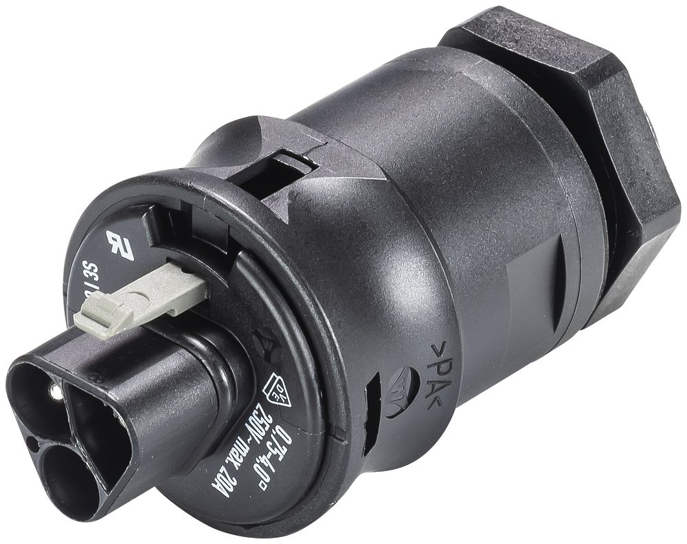 Spina Wieland M20×1.5mm² 3L nero