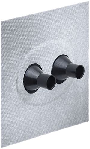 Manicotto AGRO vello ermetico 2×Ø15…22mm per tubi