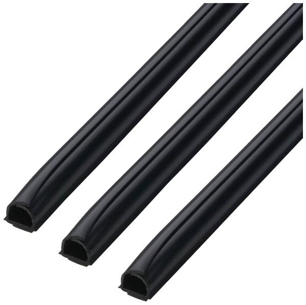 Installationskanal MH cablefix 15×10×1000mm Kunststoff schwarz