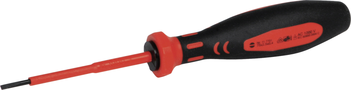 Schraubenzieher 2.5×0.4mm VDE 1000V 180mm