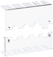 Abdeckhaube Hager, Ein-/Abgang für EB63, transparent, plombierbar