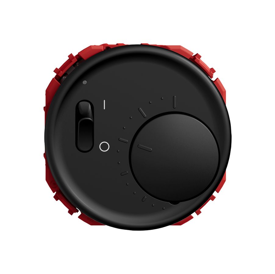 Termostato ambiente STANDARDdue SNAPFIX® con interruttore 230V AC 50Hz ne