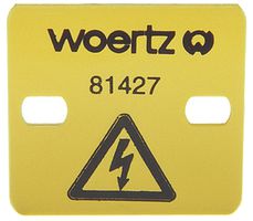 Klemmenabdeckung Woertz für 4 Klemmen 2.5mm²