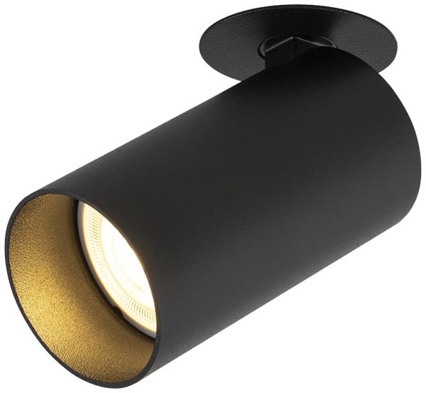 Spot SLV KAMI GU10 1×0…10W Ø55×125mm noir