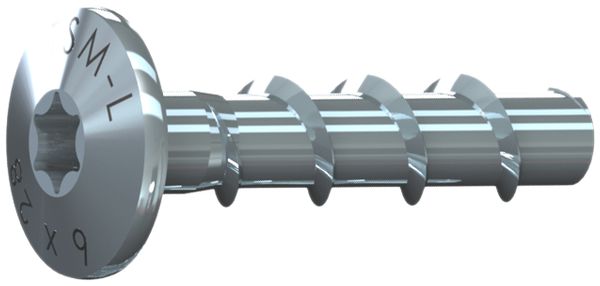 Vite per calcestruzzo a testa bombata Tilca TSM L 6×30 LiKo T30