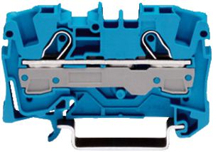 Borne de passage WAGO TopJob-S 6mm² 2L bleu série 2006