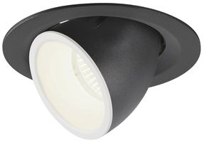 Downlight LED INS SLV NUMINOS GIMBLE M, 17.5W 500mA 1750lm 4000K 20° ne/bi